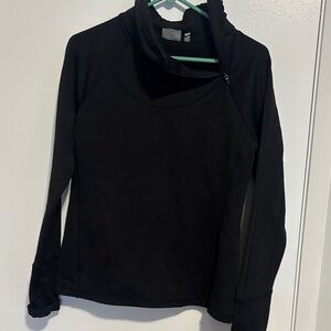 Athleta Black Cowl Neck Sweater size large